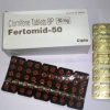 Köpa Fertomid-50 [Clomifene 50mg 10 pills]
